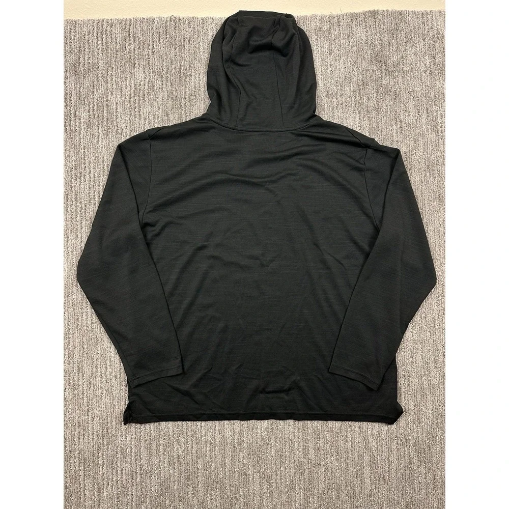 Nike Breathe Men's Superset Training Hoodie Top BV2875-101 Black Size XL